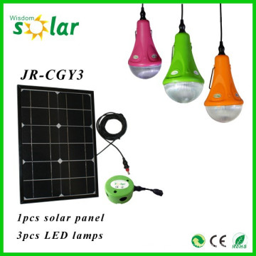 Portable new solar products CE Solar Lighting Solar LED bulb light indoor solar night lighting with charger